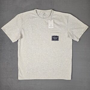 Knickerbocker Shirt Mens XL Bookstore Clerk Heavyweight Pocket Tee Crewneck NYC